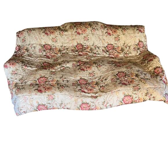 RALPH LAUREN Hydrangea Flora Natural FULL/QUEEN Comforter Vintage USA Made - Picture 3 of 11